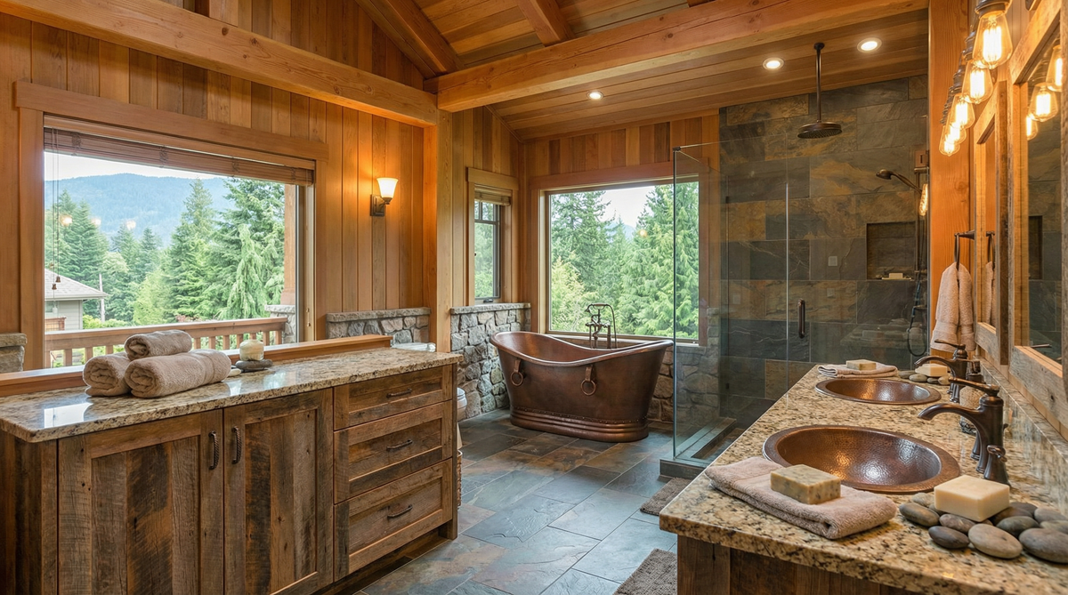 Modern Craftsman Estate with Panoramic Mountain Views